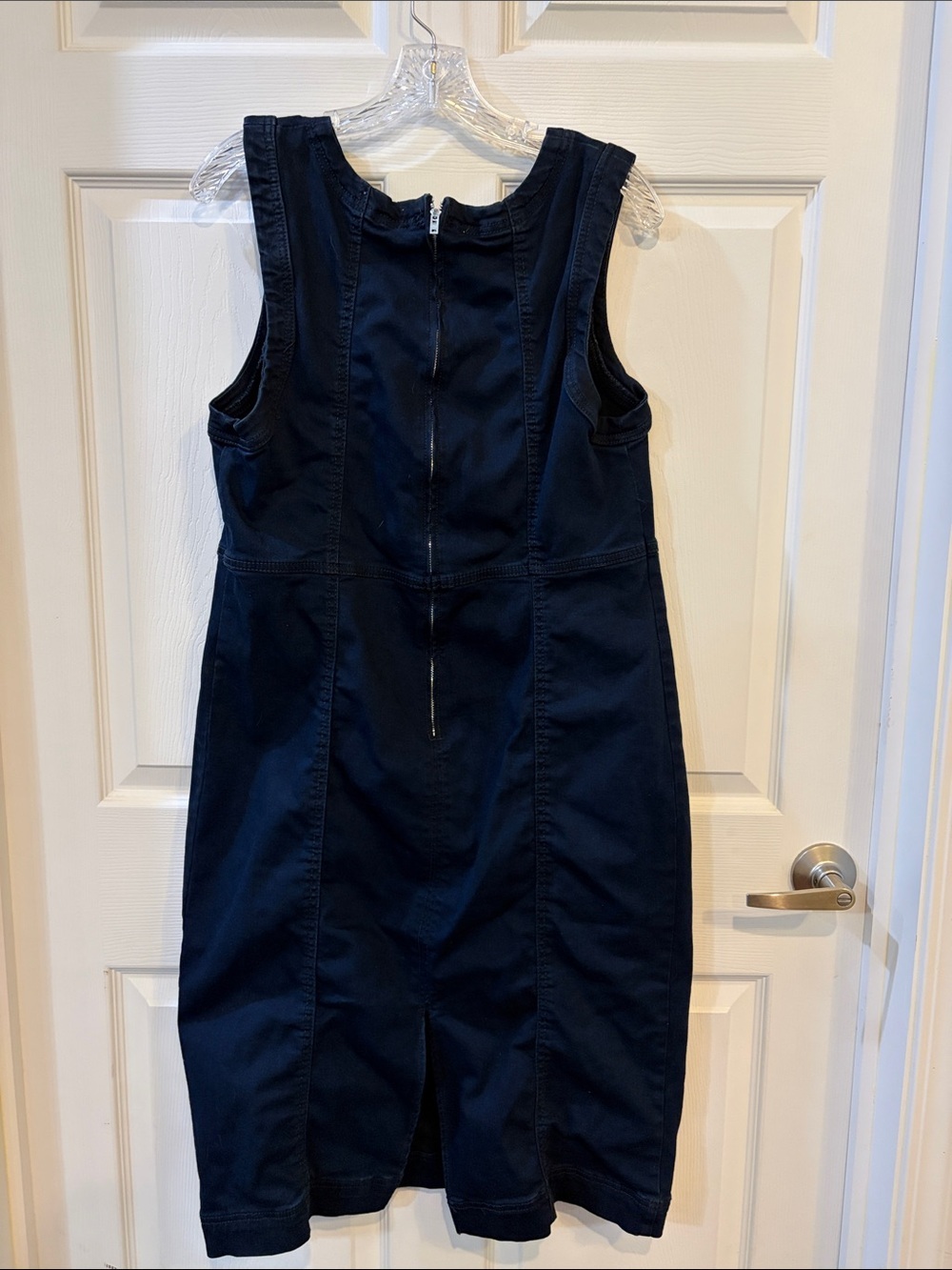 Ava & Viv Dark Navy Sleeveless Shift Dress - Picture 4 of 4